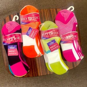 3 pair socks, sport ultra low